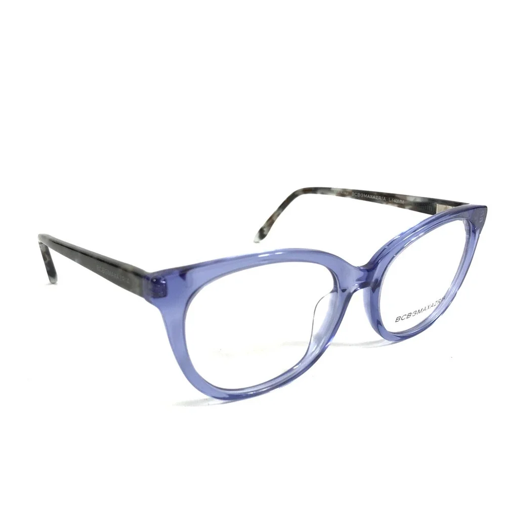 BCBGMAXAZRIA Eyeglasses Frames SERISSA PURPLE ROYAL Cat Eye Full Rim 53-17-140